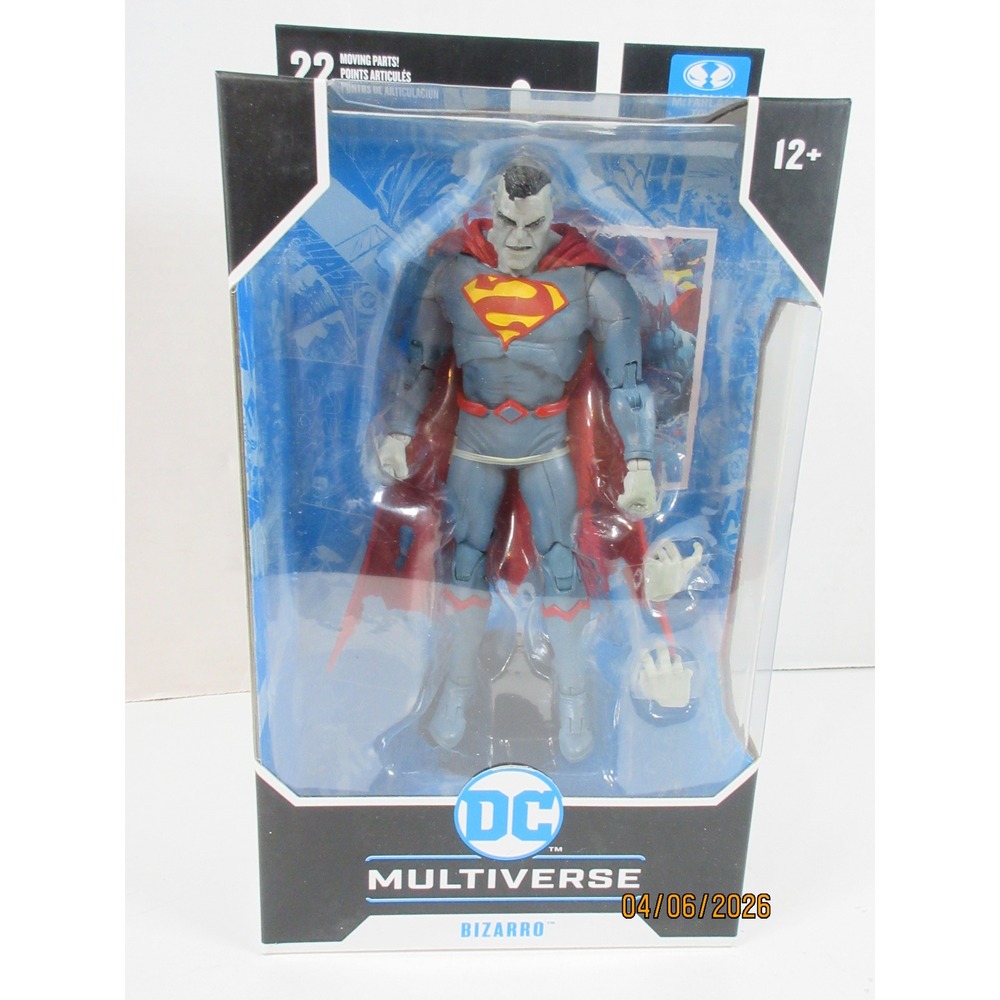 McFarlane Toys DC Multiverse Bizarro DC Rebirth Action Figure 7 Inch 22 Joints